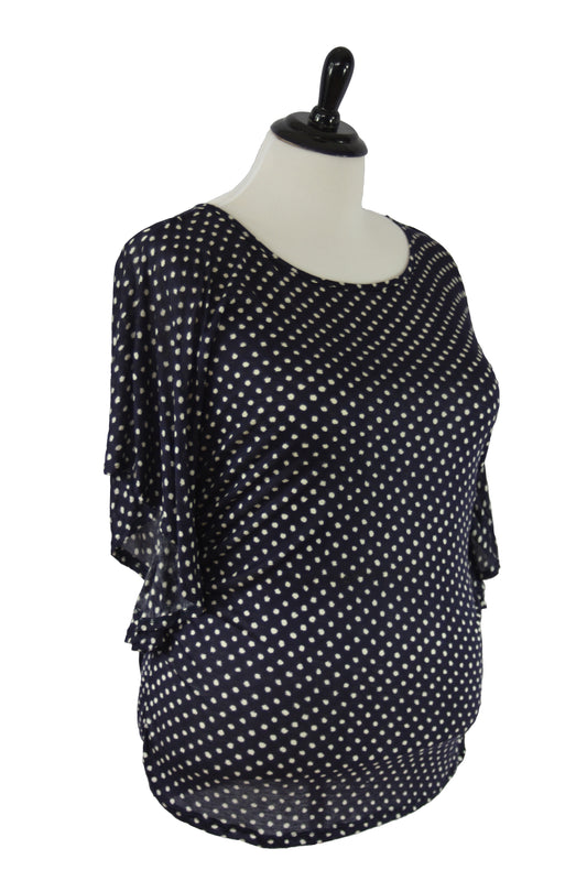 Polka Dot Charm Wide Arm Top