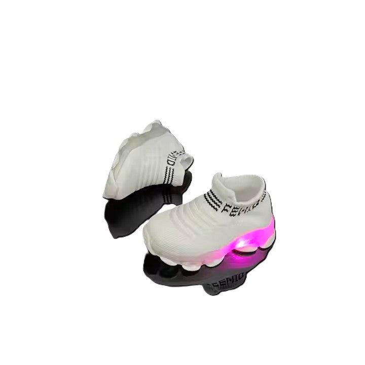 LED Light Kids Sneakers – Breathable, Anti-Slip, and Perfect for Play